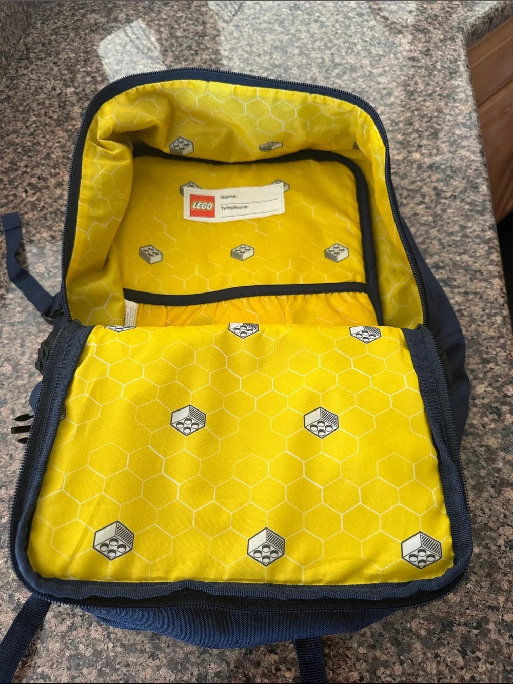 Lego pouches side navy